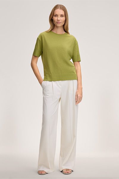 Relaxed T-Shirt aus Lyocell-Baumwolle