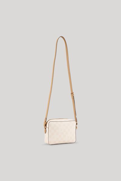 Cortina Piazza Camera-Bag mit Schachbrettmuster