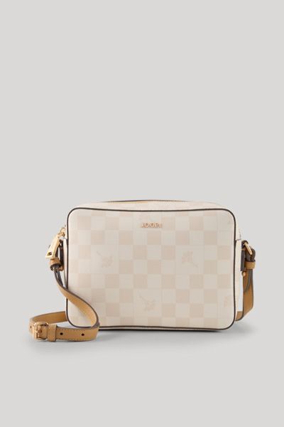 Cortina Piazza Camera-Bag mit Schachbrettmuster