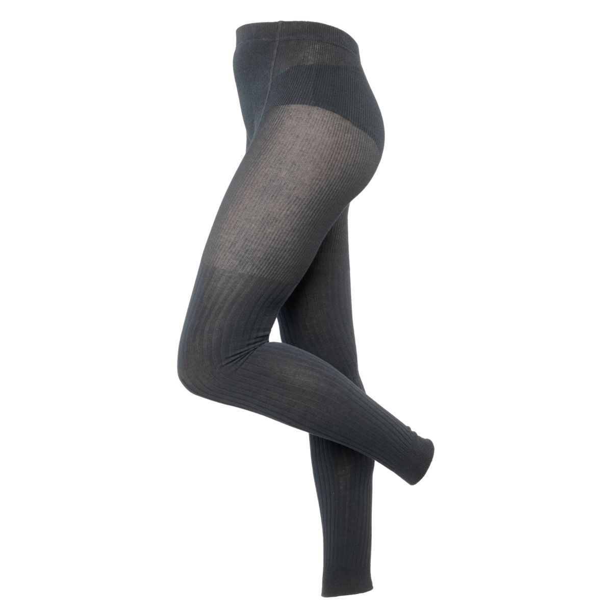 Breit gerippte Leggings aus Bio-Baumwolle