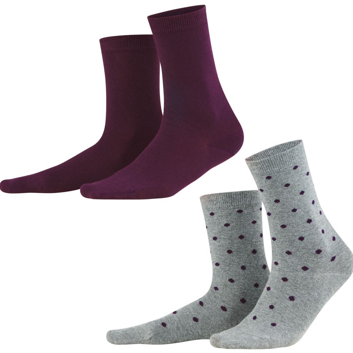 Socken-Duo aus Bio-Baumwolle