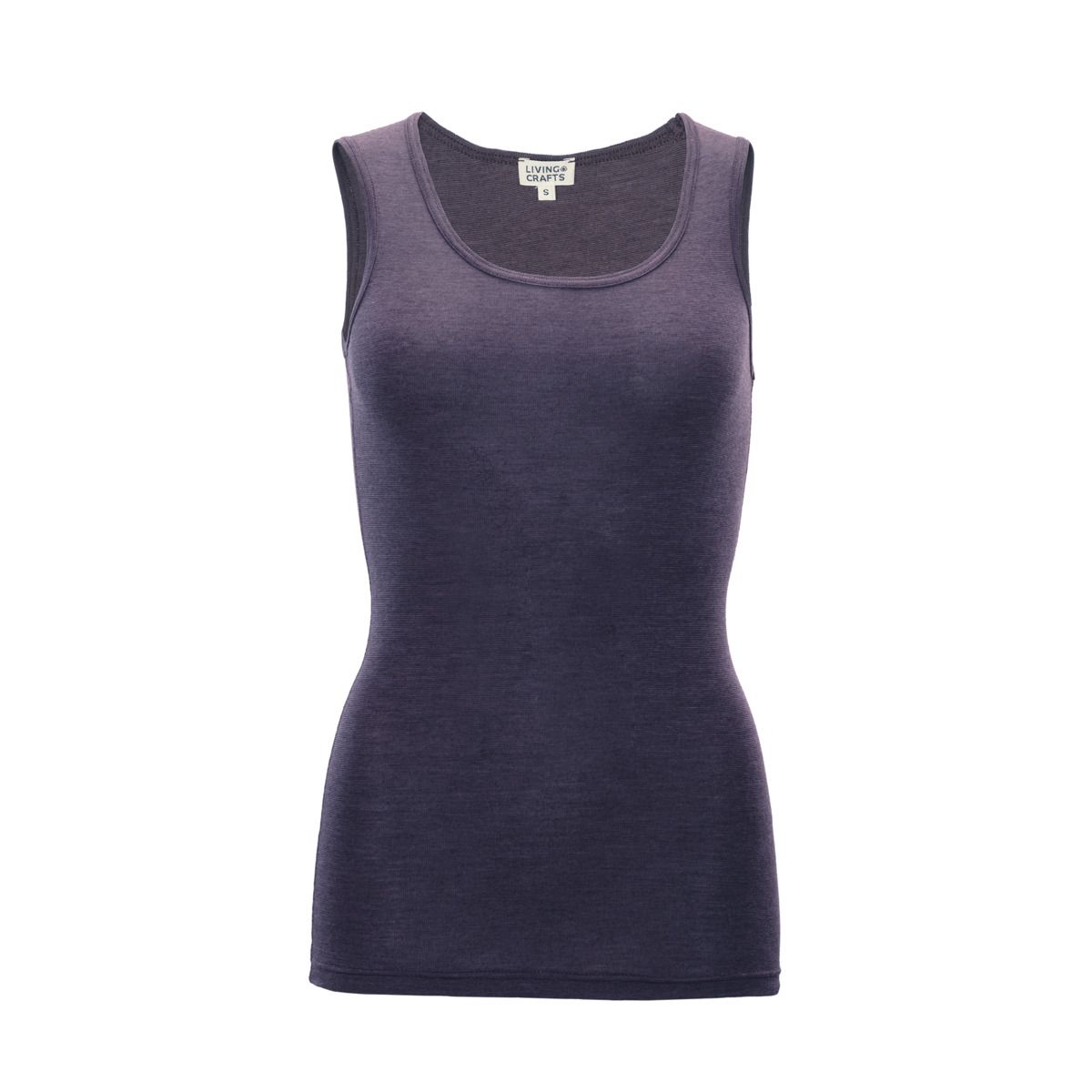 Tanktop aus Bio-Wolle und Baumwolle
