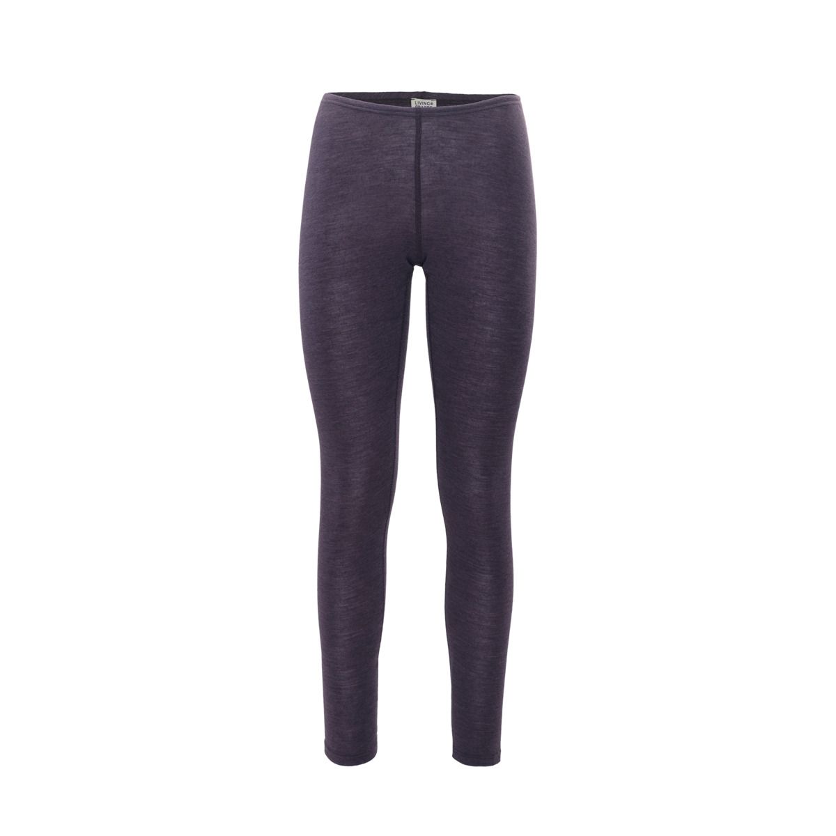 Melierte Leggings aus Bio-Wolle