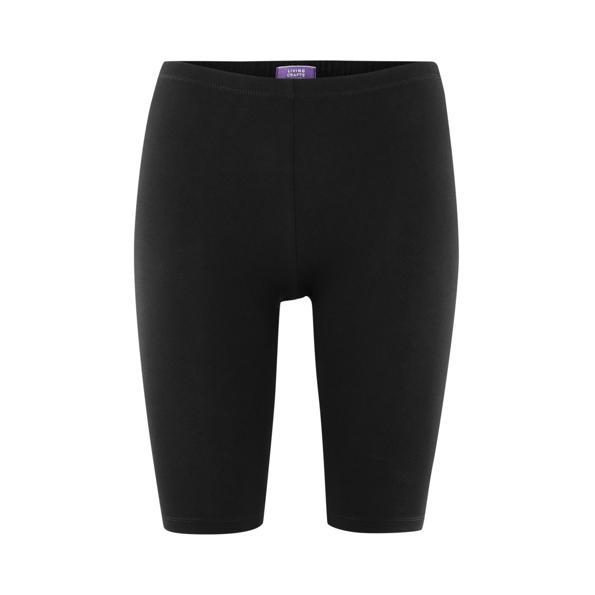 High-Waist Radlerhose aus Bio-Baumwolle