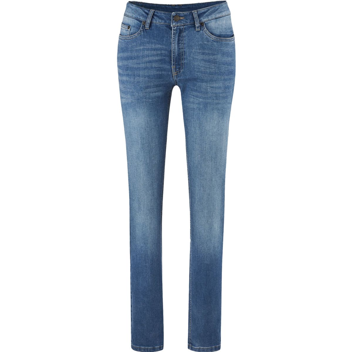 Gerade geschnittene Bio-Baumwoll-Jeans