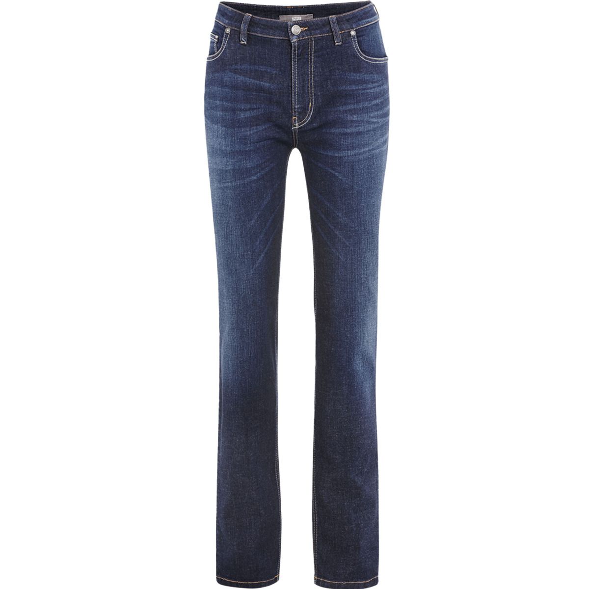 Gerade geschnittene Bio-Baumwoll-Jeans