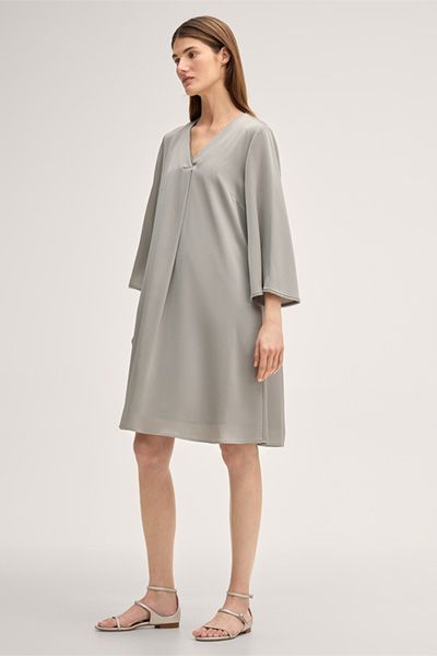 Elegantes A-Linien-Minikleid aus Crepe