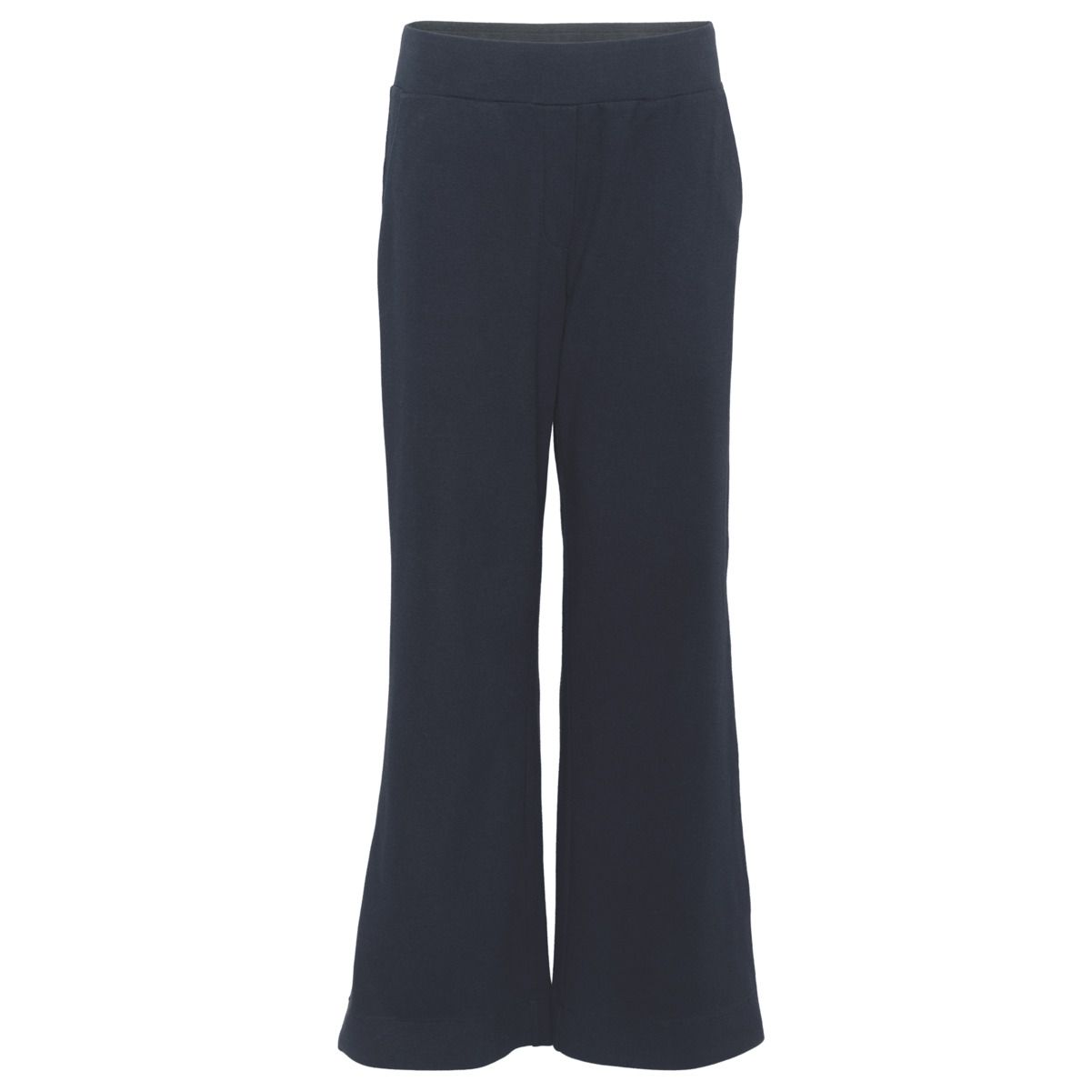 Bequeme Weite Hose aus Rippstrick
