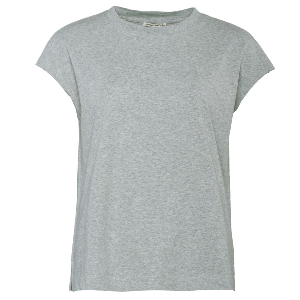 Bio-Baumwollshirt mit überschnittenen Schultern