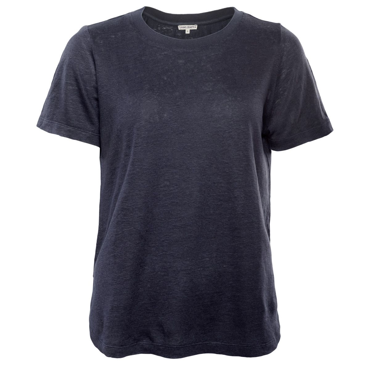 Minimalistisches T-Shirt aus Leinen