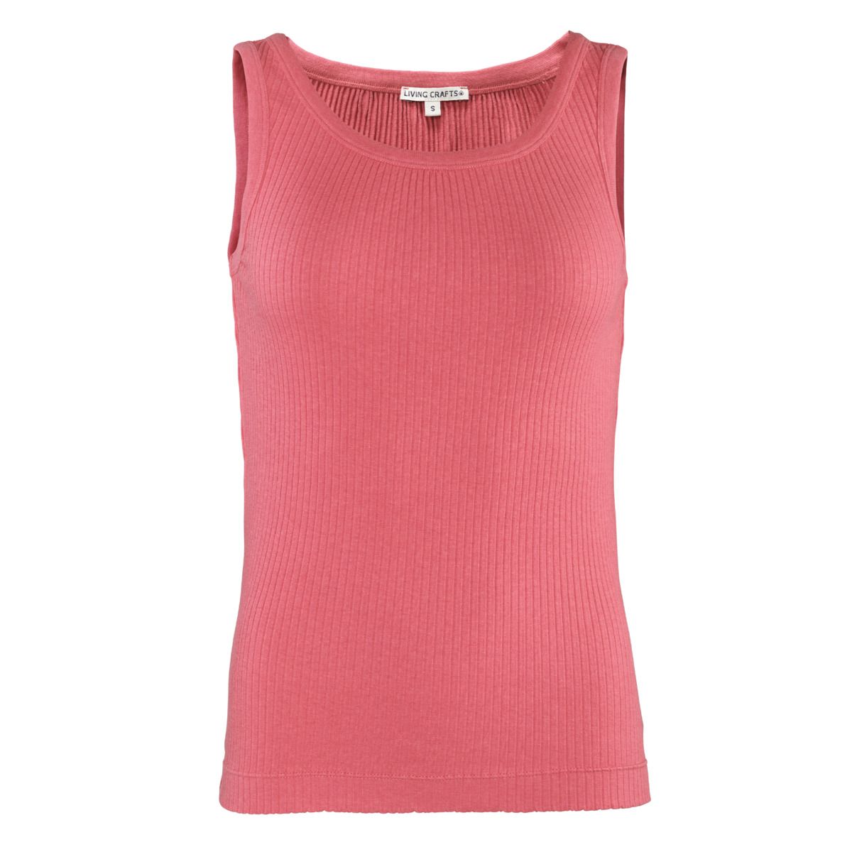 Tanktop aus Ripp-Jersey