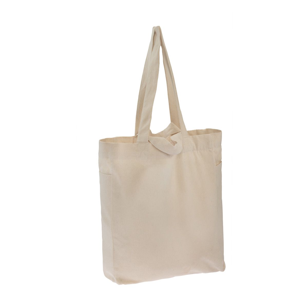 Bio-Baumwoll-Shopper mit Grafik-Print