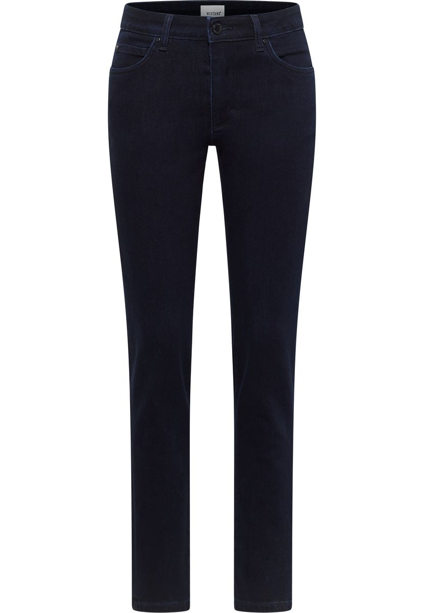 Relaxed Slim Jeans in Dunkelblau