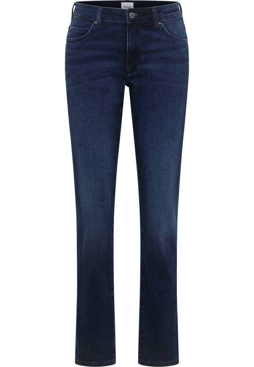 Relaxed Slim Jeans in Dunkelblau