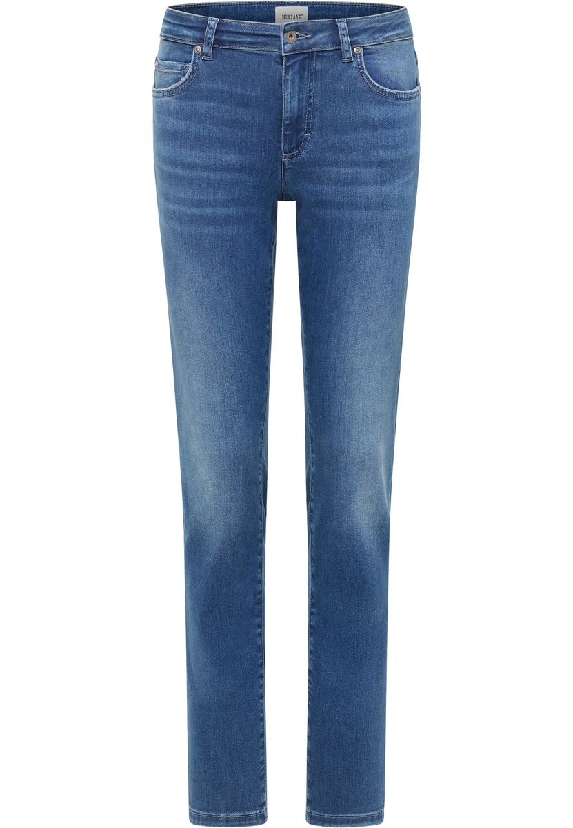 Relaxed Slim Jeans in Dunkelblau