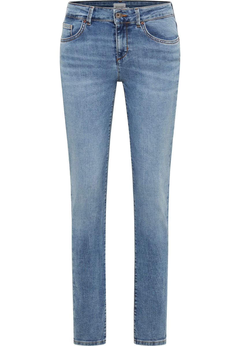Skinny Fit Jeans in Used-Optik