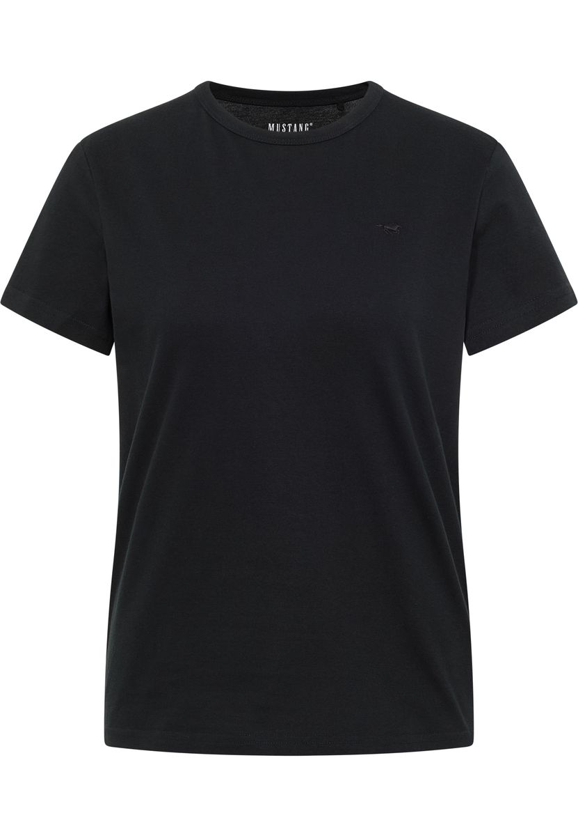 Essentielles Rundhals-T-Shirt aus Baumwolle
