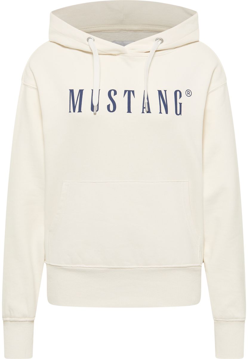 Klassischer Hoodie mit Logo-Schriftzug