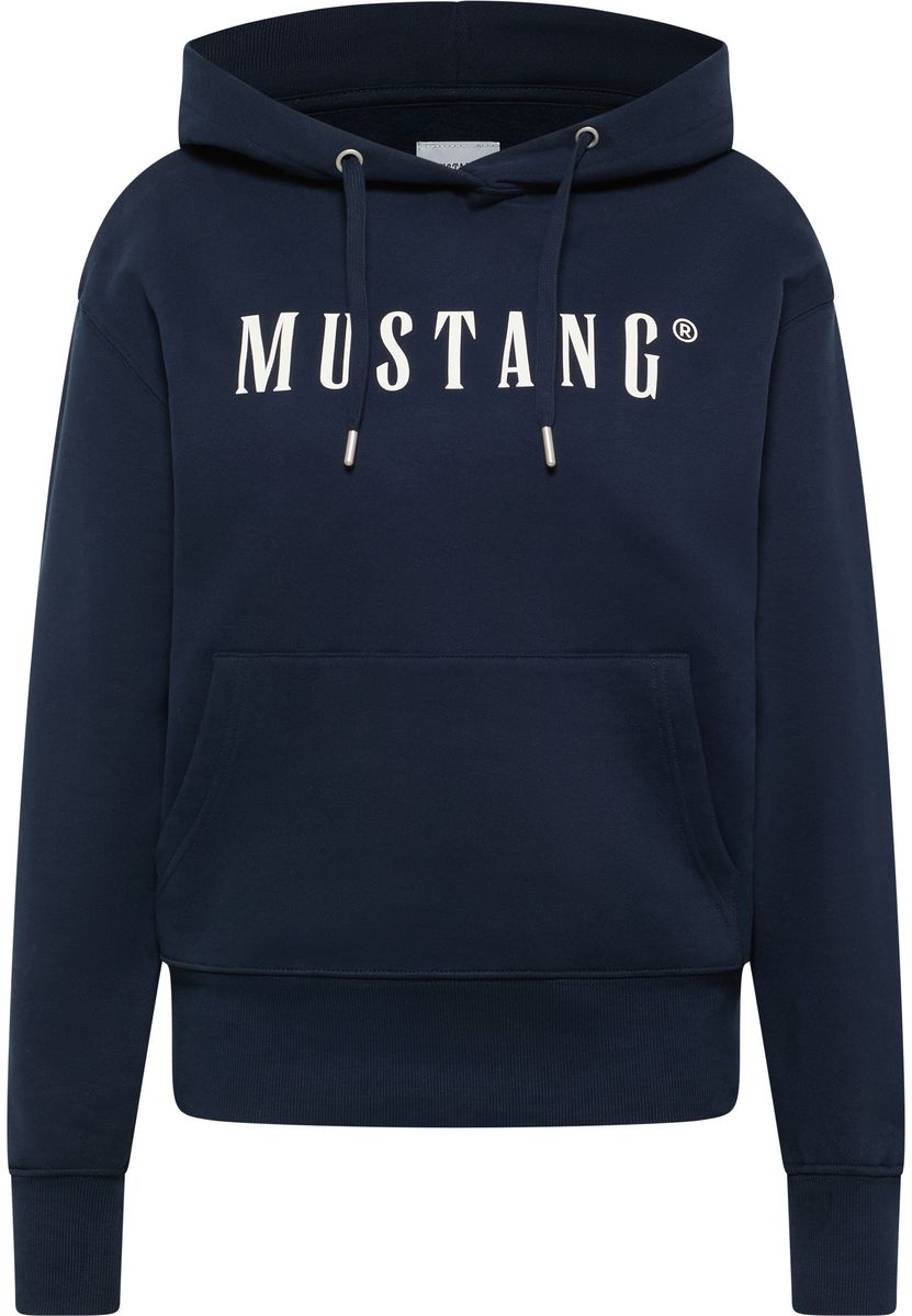 Klassischer Hoodie mit Logo-Schriftzug