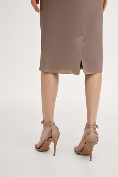 Elegantes Midikleid mit Drapierung