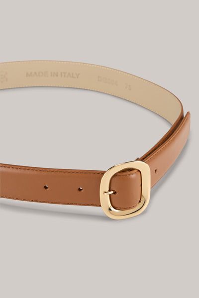 Nappaleder-Gürtel mit abnehmbarer Tasche