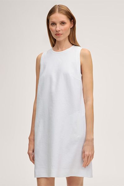 Elegantes Leinen-Minikleid in A-Linie