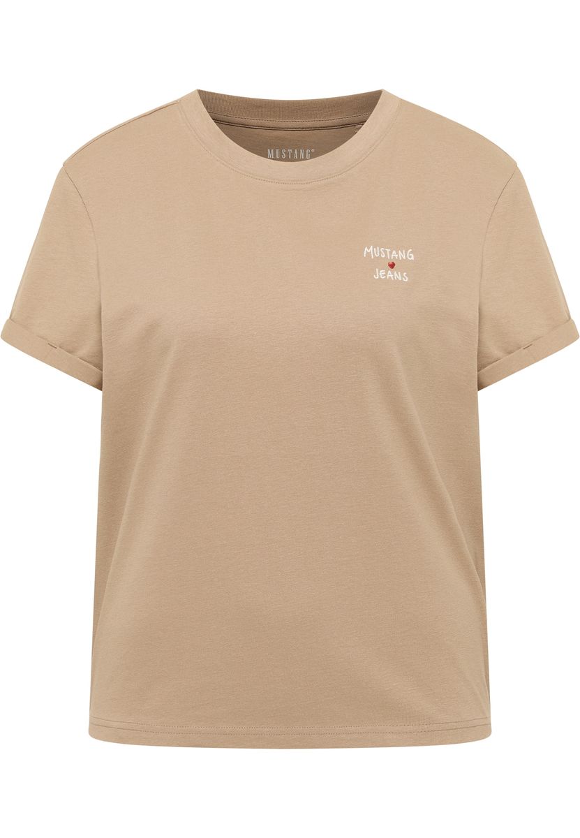 Lockeres Baumwoll-T-Shirt