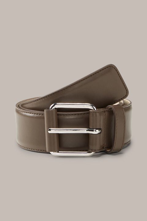 Ledergürtel mit abnehmbarer Tasche