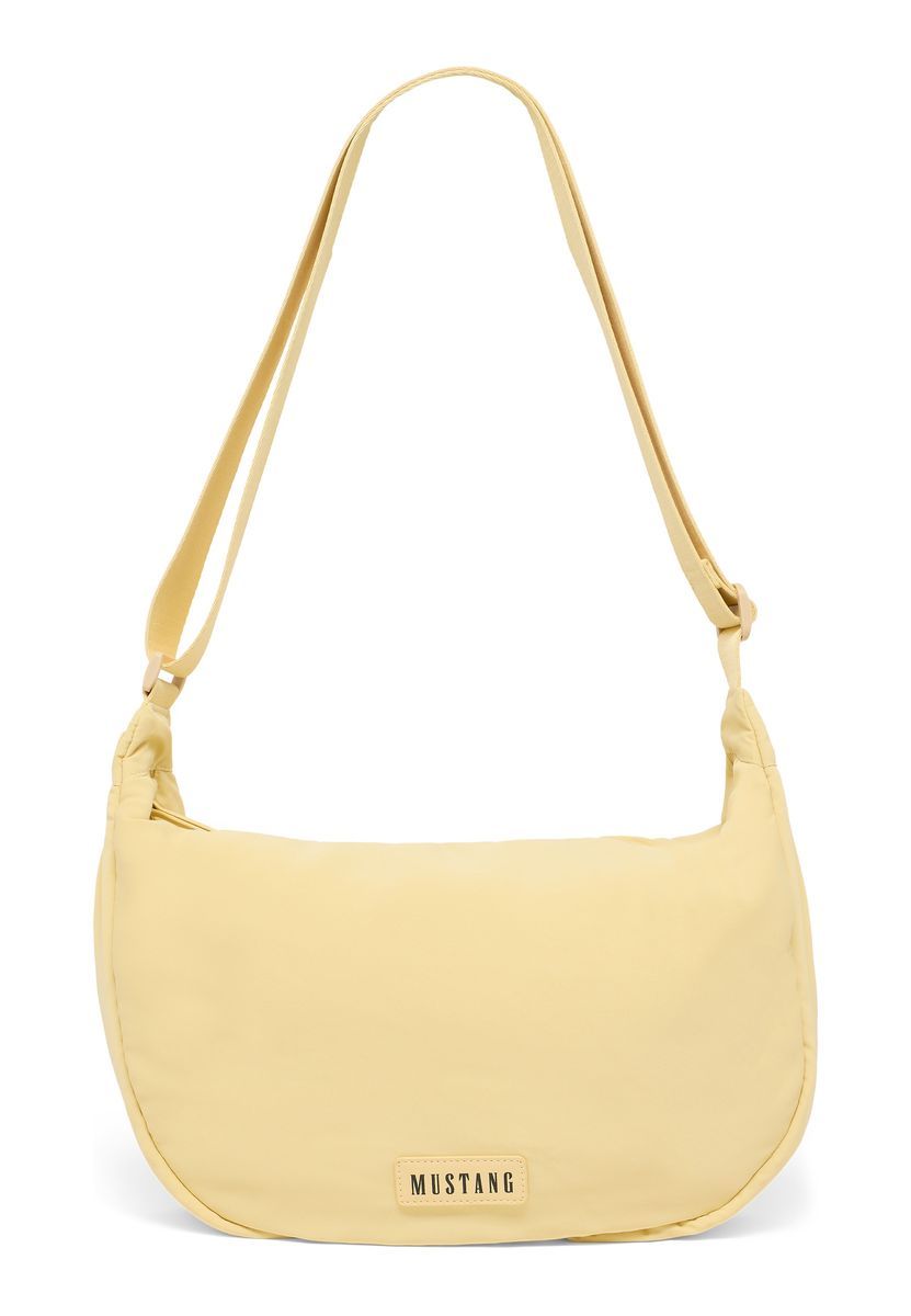 Minimalistische Halbmond-Schultertasche