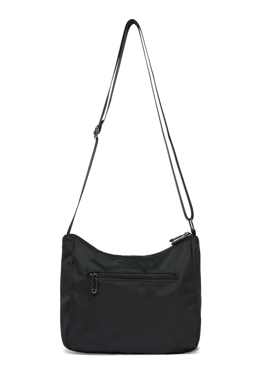 Robuste Nylon-Schultertasche mit Reißverschluss