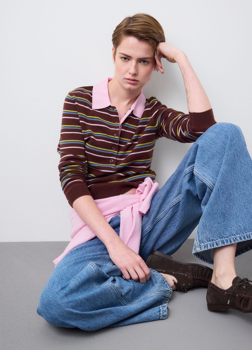 High-Waist Kick-Flare-Jeans
