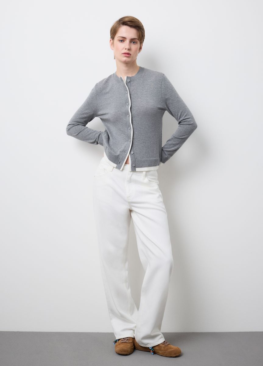 High-Waist Kick-Flare-Jeans