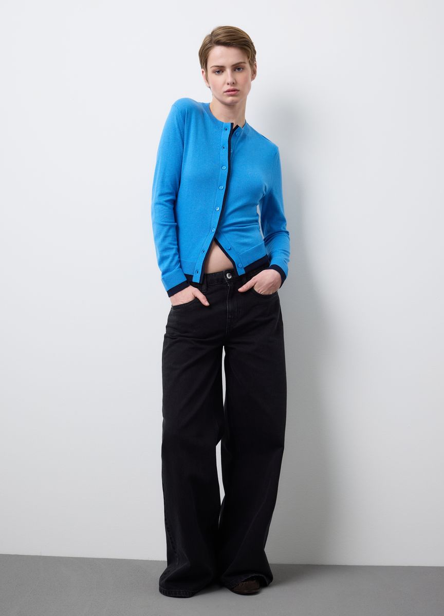 High-Waist Kick-Flare-Jeans
