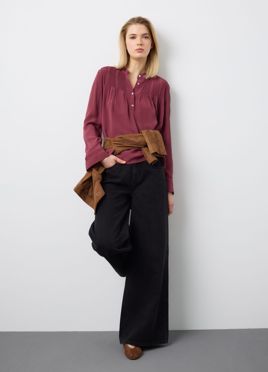 High-Waist Kick-Flare-Jeans