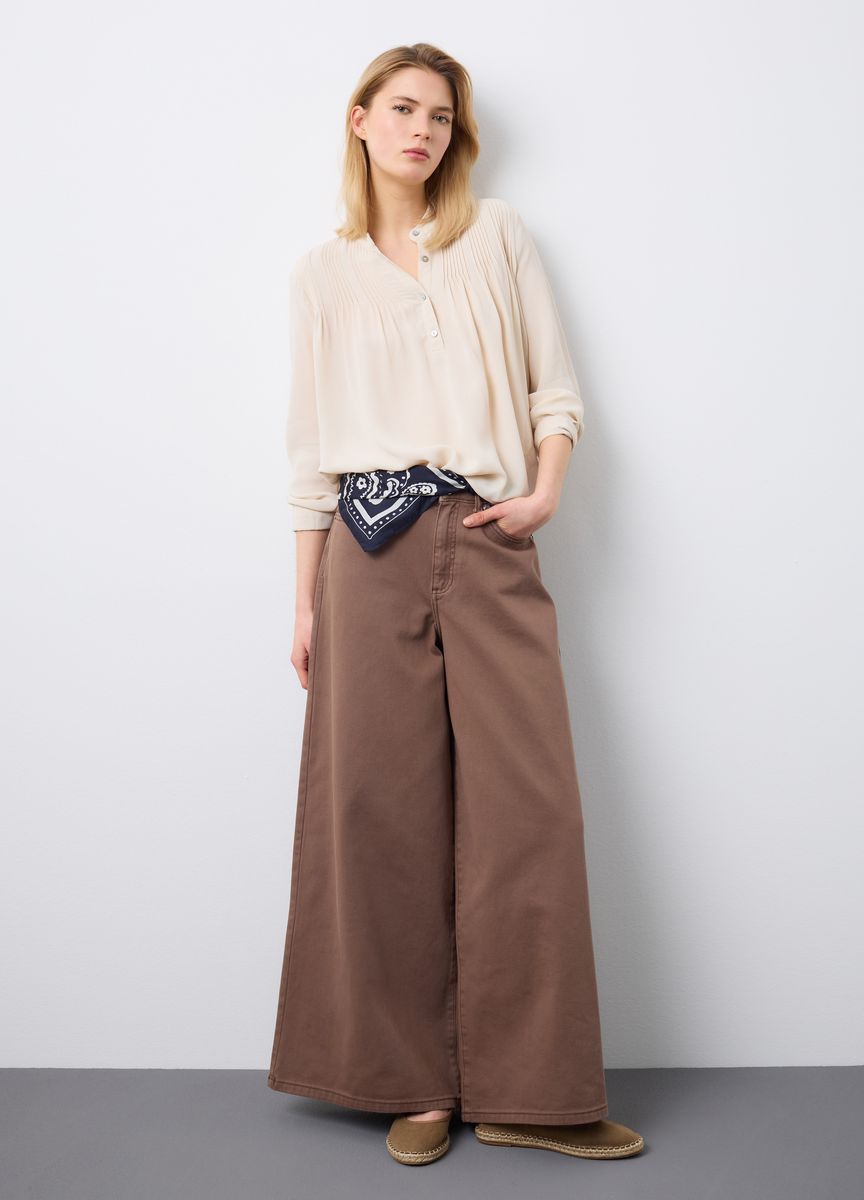 High-Waist Kick-Flare-Jeans