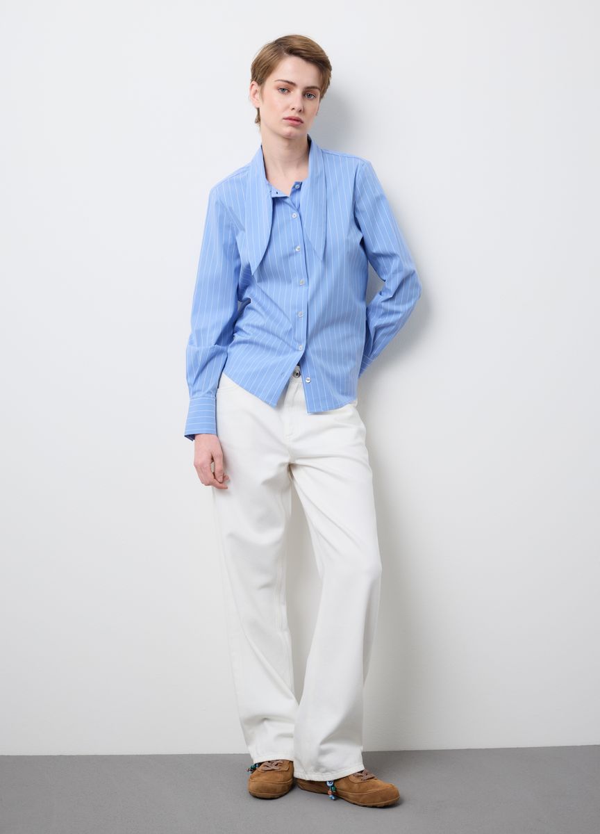 High-Waist Kick-Flare-Jeans