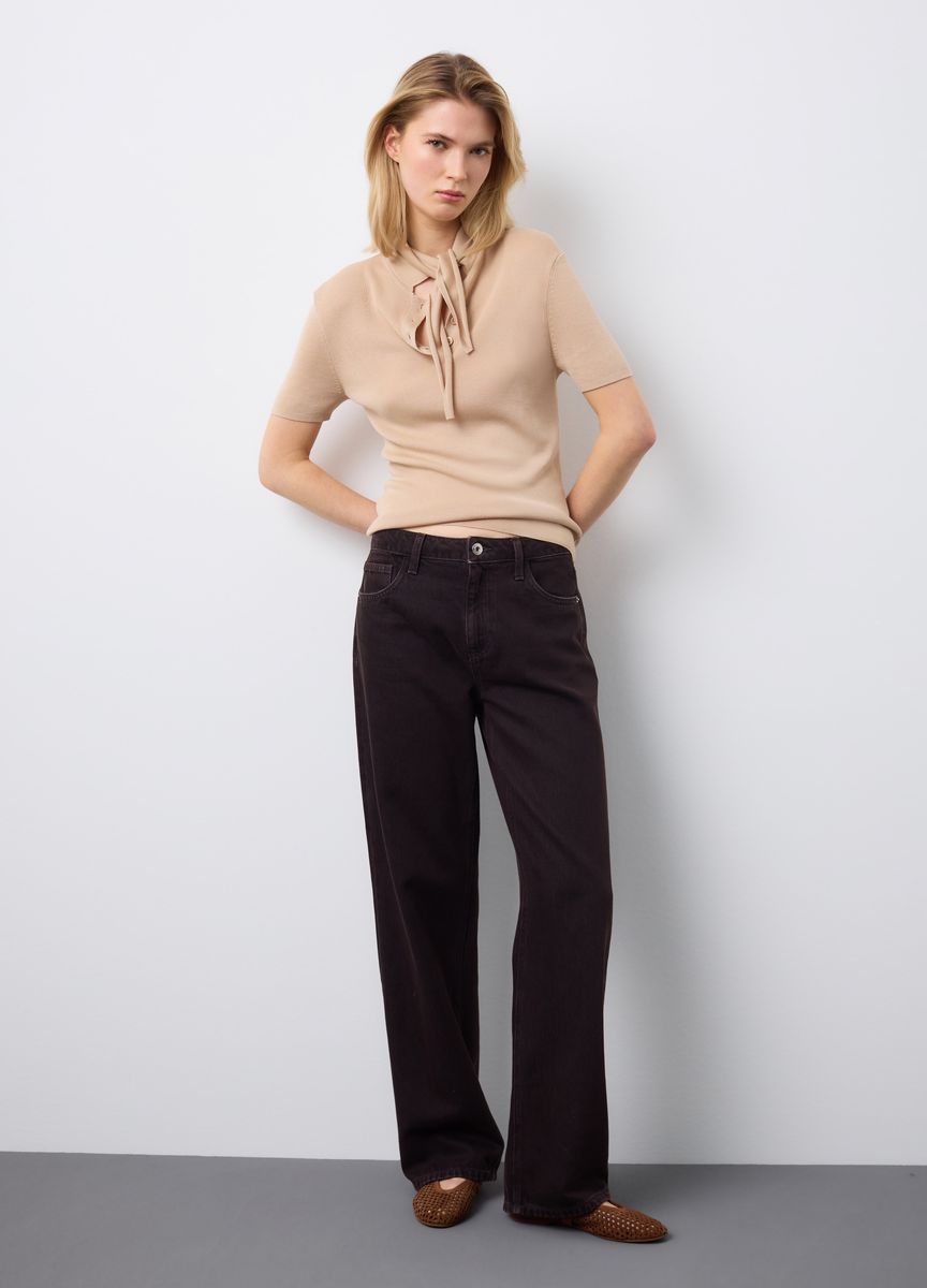 High-Waist Kick-Flare-Jeans