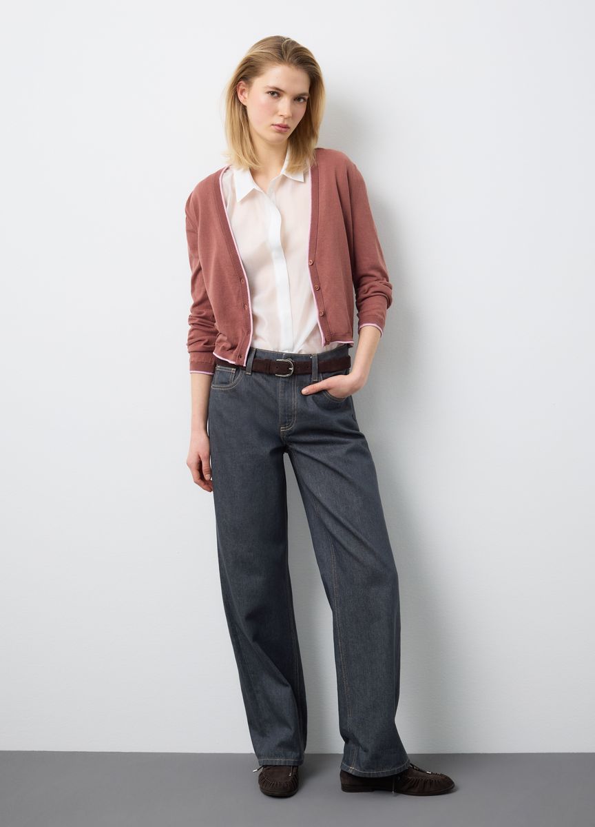 High-Waist Kick-Flare-Jeans