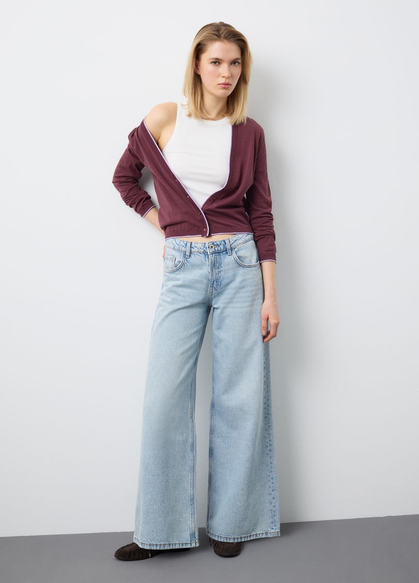 High-Waist Kick-Flare-Jeans