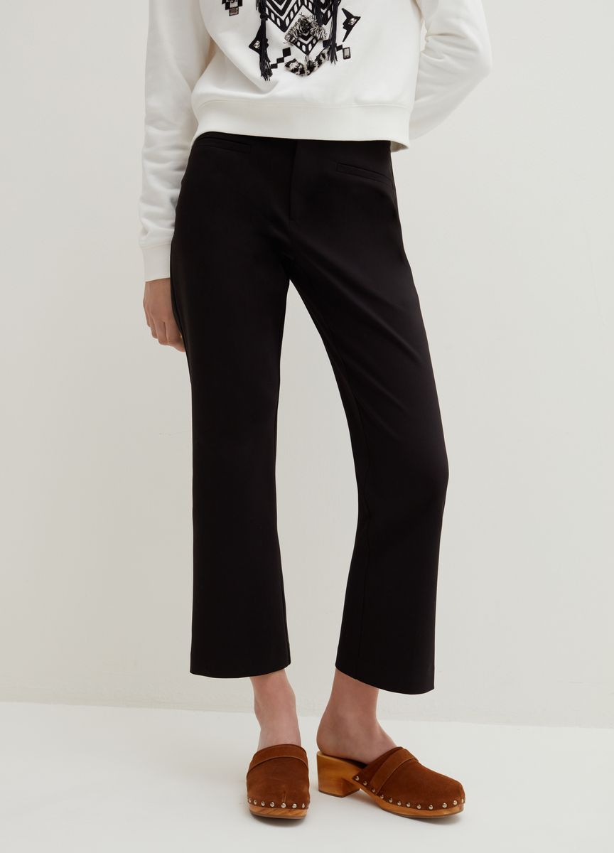 High-Waist Kick-Flare-Jeans
