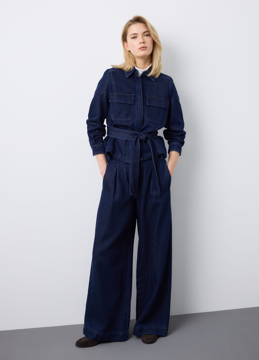 High-Waist Kick-Flare-Jeans