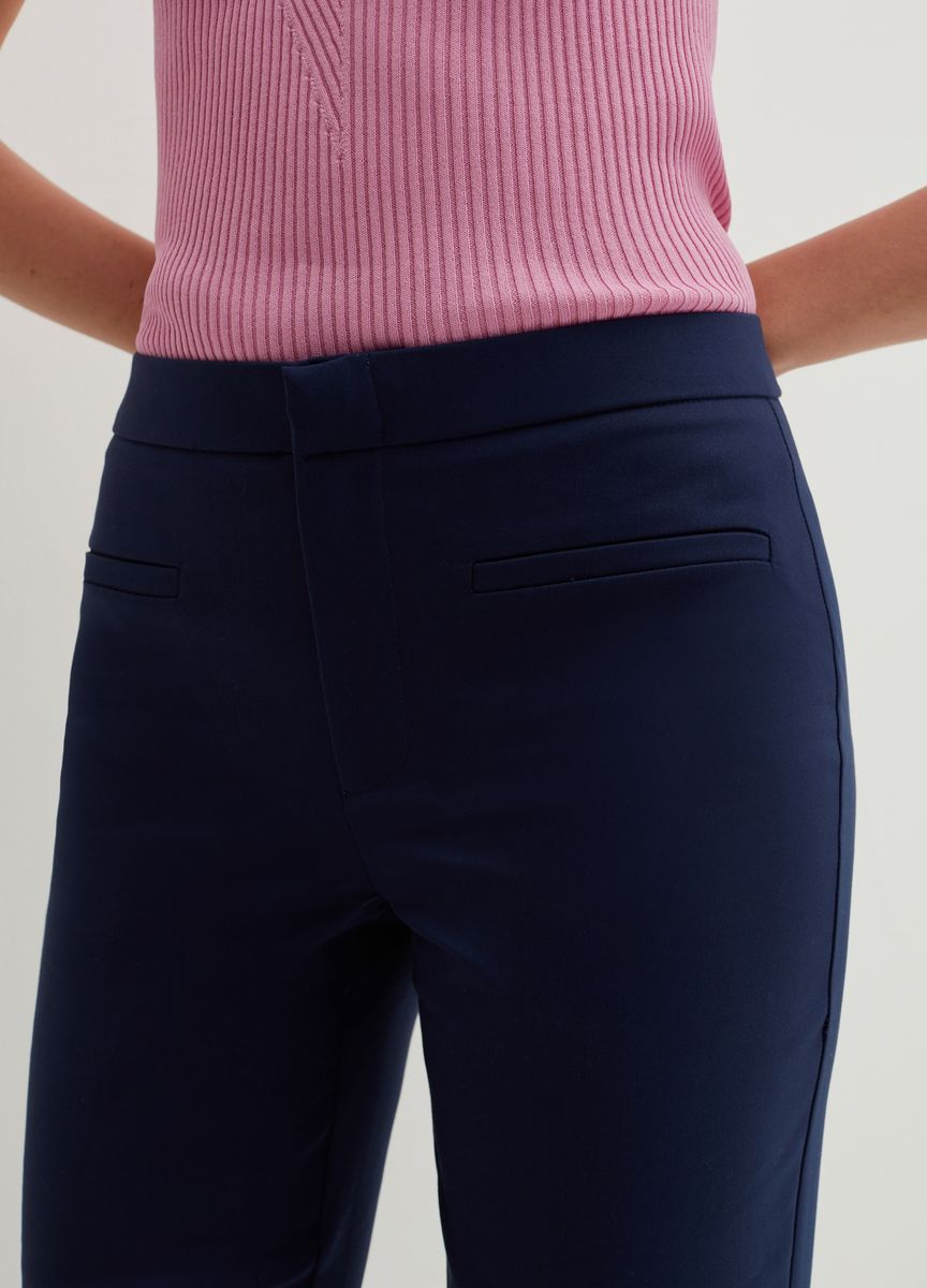 High-Waist Kick-Flare-Jeans