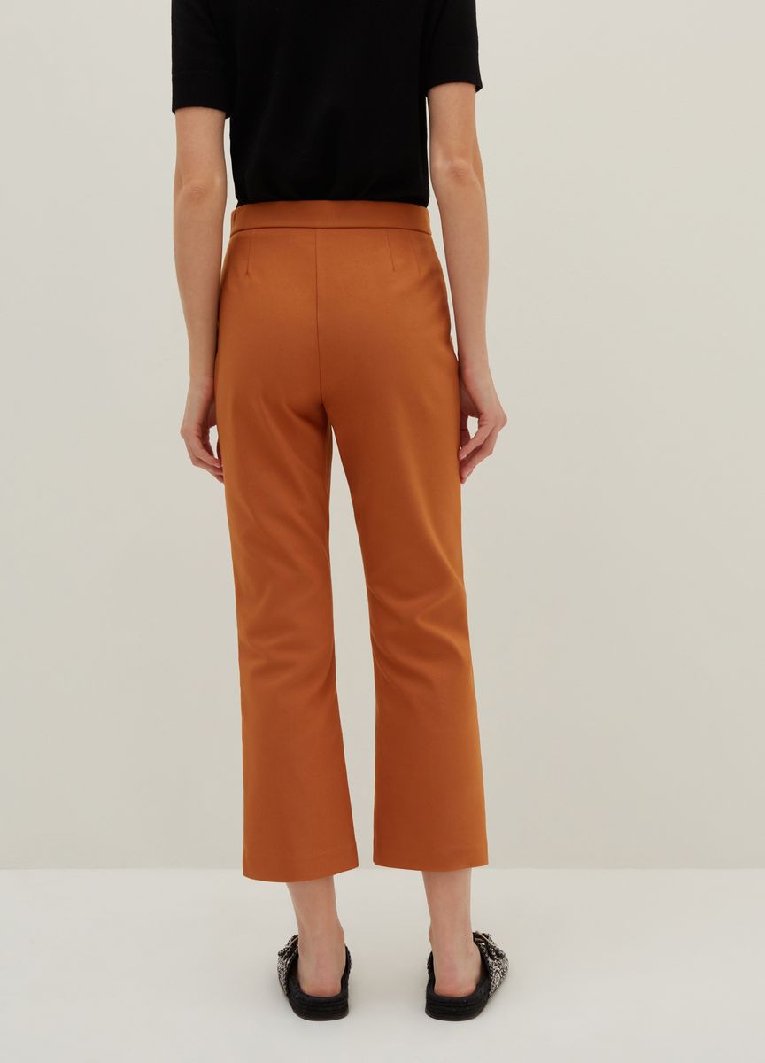 High-Waist Kick-Flare-Jeans