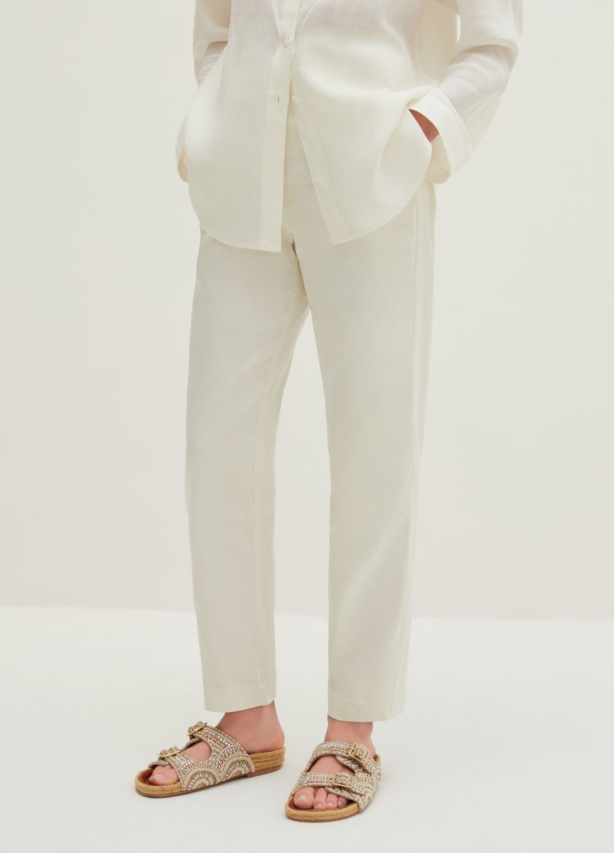 High-Waist Kick-Flare-Jeans