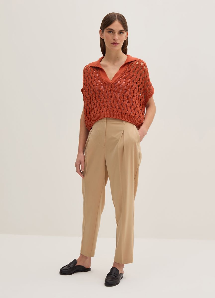 High-Waist Kick-Flare-Jeans