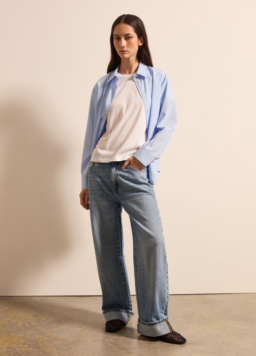 High-Waist Kick-Flare-Jeans