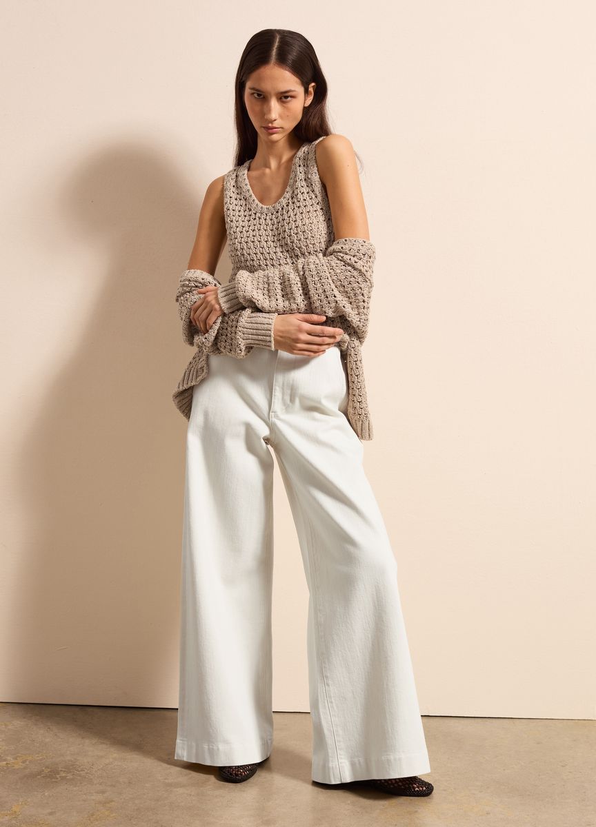 High-Waist Kick-Flare-Jeans