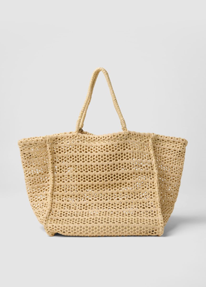 Kurzärmeliges Stricktop mit Stehkragen