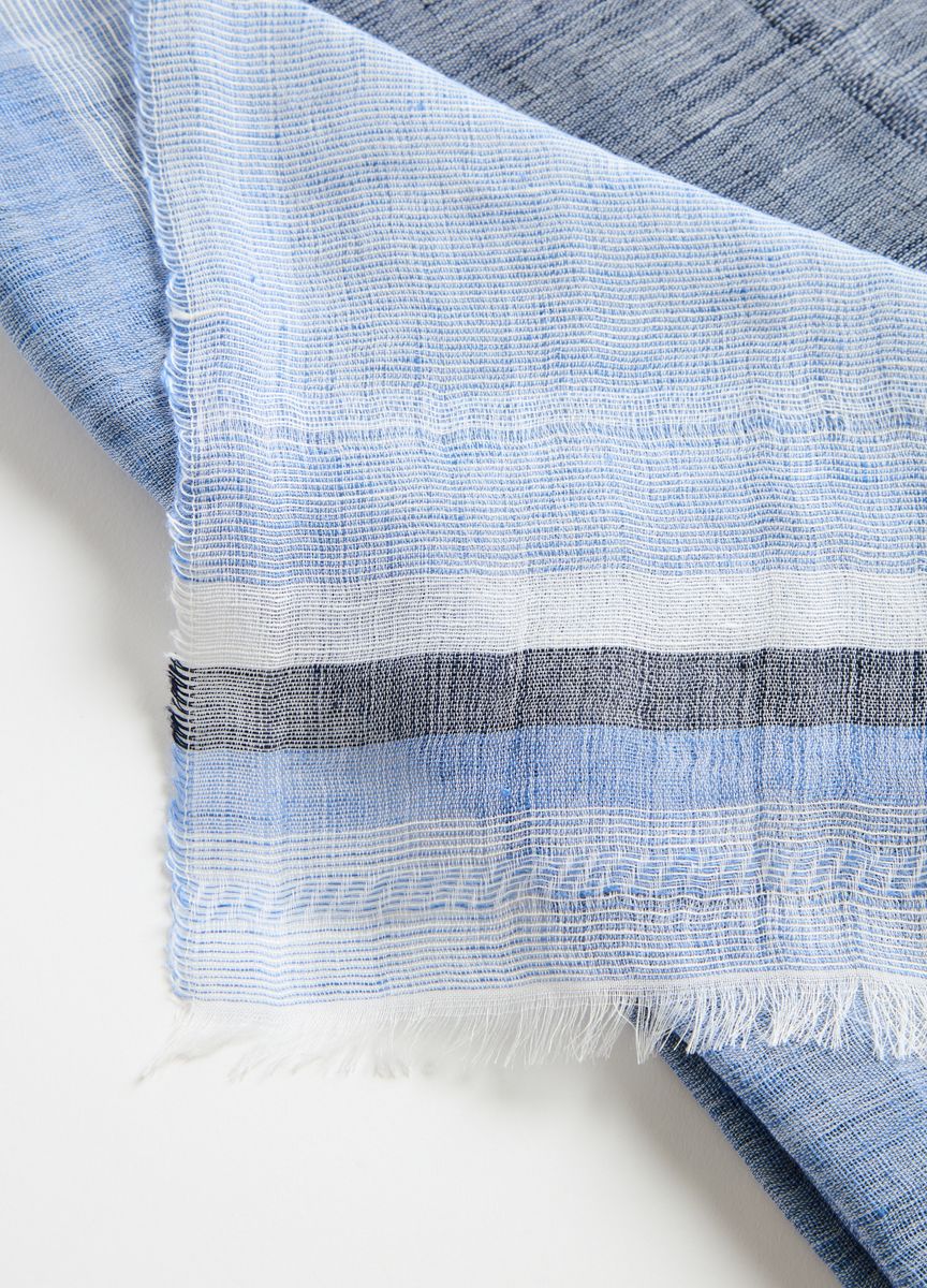 Kurzärmeliges Stricktop mit Stehkragen