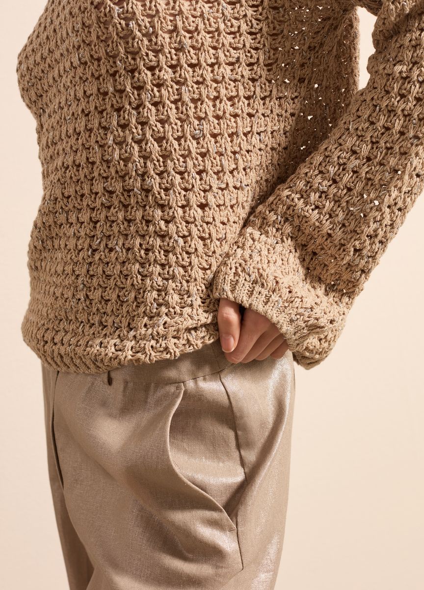 Klassischer Strick-Cardigan mit V-Ausschnitt